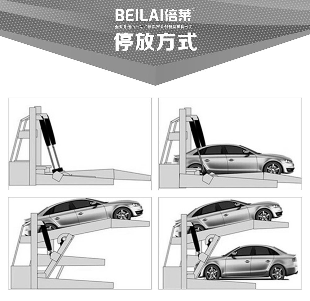 四川成都俯仰式簡易升降立體車庫停放方式.jpg